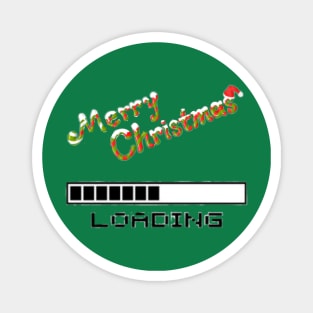 Merry Christmas - Loading Magnet